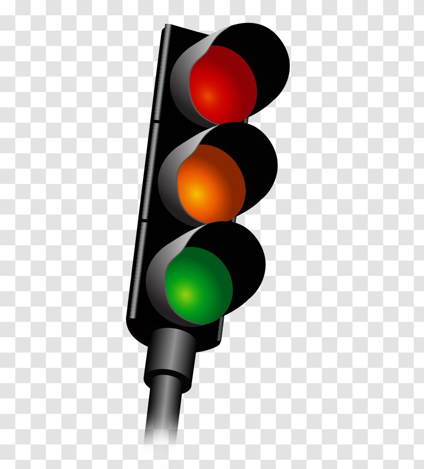 Traffic Light Defensive Driving - Ppt - Black Transparent PNG