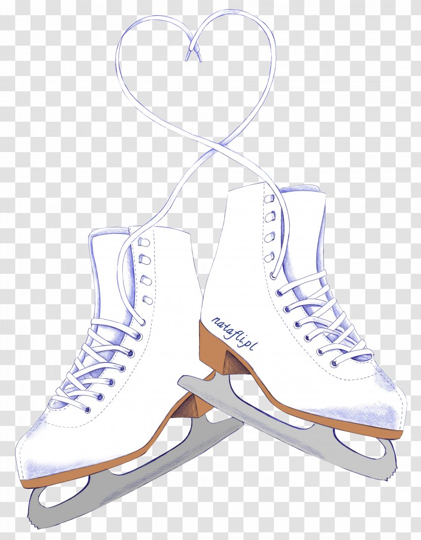 Sporting Goods Ice Hockey Equipment Figure Skate Footwear Shoe - Skating - Skates Transparent PNG