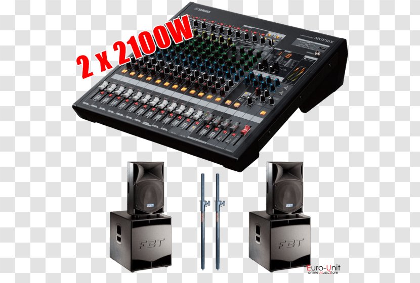 Microphone Yamaha MGP16X Audio Mixers MGP12X MGP32X - Mixing Transparent PNG