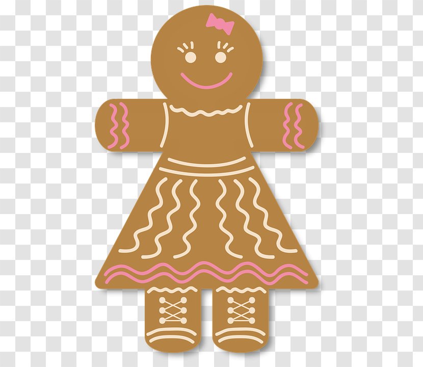 Gingerbread Clip Art - Stockxchng - Creative Element Doll Smile Transparent PNG