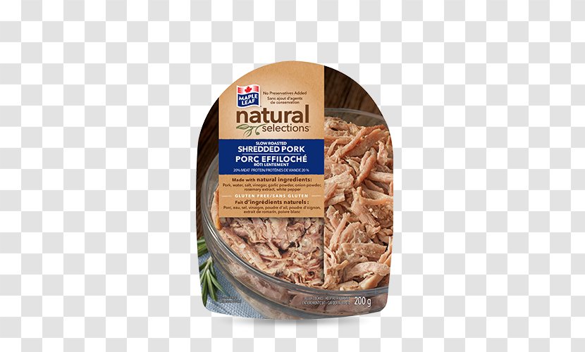 Pulled Pork Vegetarian Cuisine Recipe Ingredient Flavor - Shredded Transparent PNG