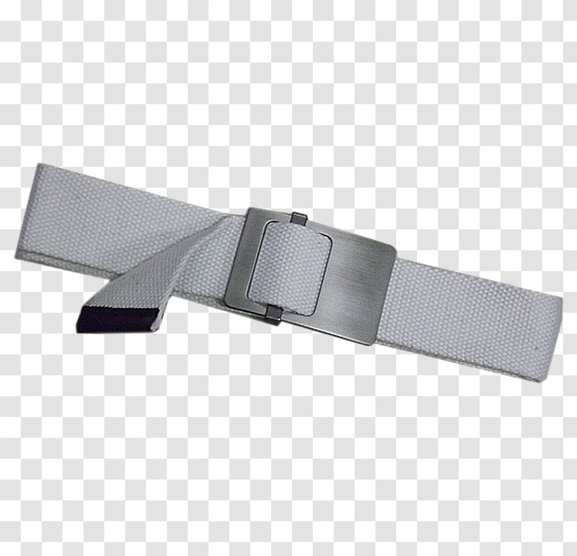 Webbed Belt Buckle Clothing Canvas - Designer - Gray Transparent PNG