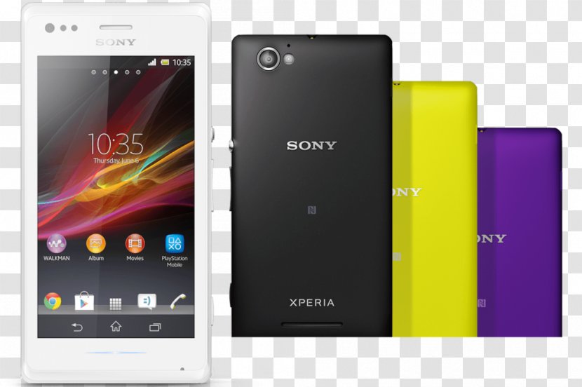Sony Xperia XA Z1 L Smartphone - Telephone Transparent PNG