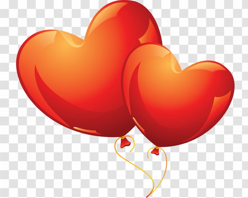 Heart Balloon Clip Art - Image File Formats - Balon Transparent PNG