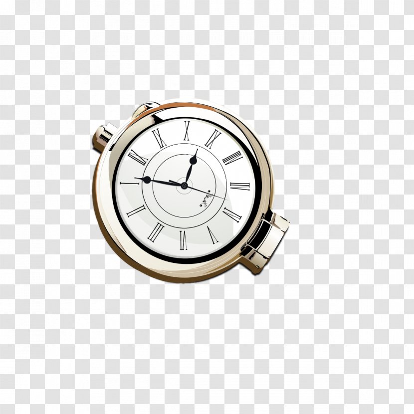 Watch Designer - Gold - Hand-painted Watches Transparent PNG