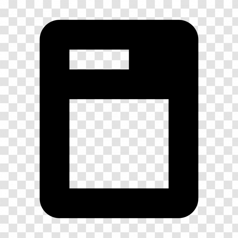 Font - Black - Symbol Transparent PNG