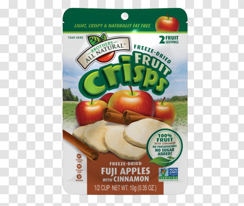Apple Crisp Dried Fruit Snack Transparent PNG