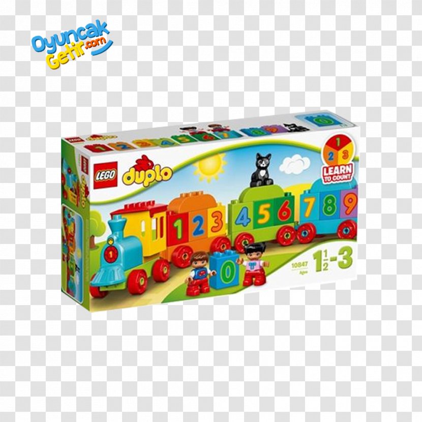 LEGO 10847 DUPLO Number Train Lego My First Emotions 10861 Toy 10880 Duplo T-Rex Tower Transparent PNG