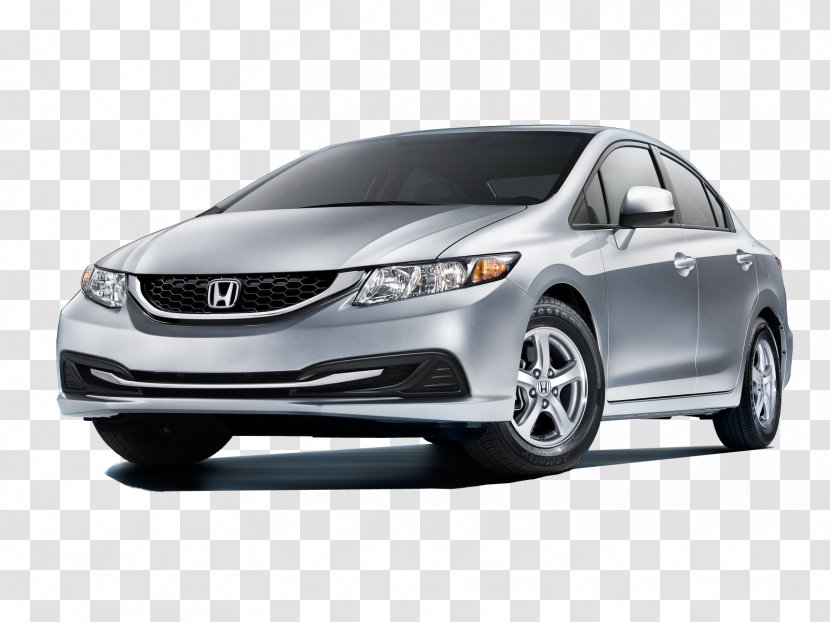 2014 Honda Civic Natural Gas 2013 Hybrid Sedan - Mid Size Car - Image Transparent PNG