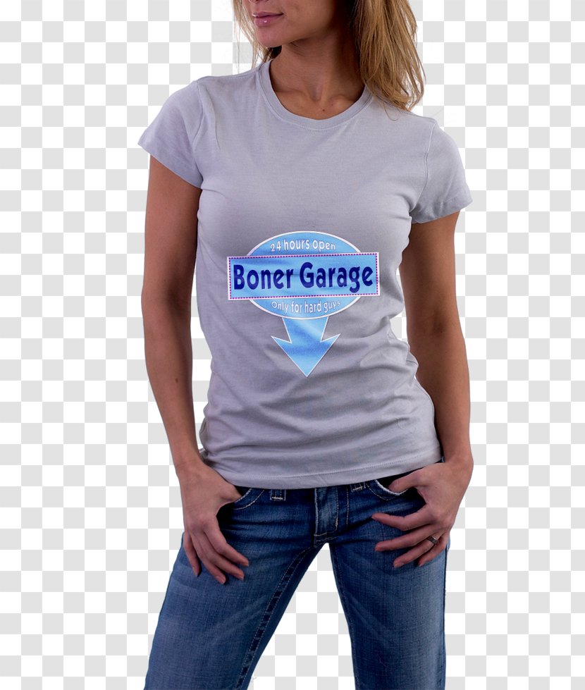 T-shirt Clothing Top Sleeve - Jeans Transparent PNG