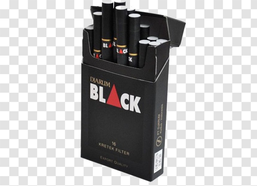 Kretek Djarum Black Cigarette Transparent PNG