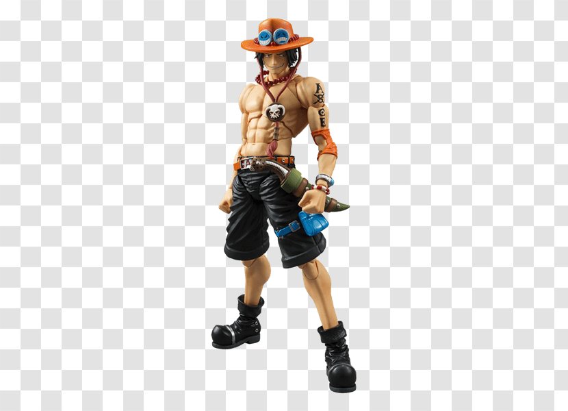 Portgas D. Ace Monkey Luffy Action & Toy Figures One Piece Megahouse - Frame - Figure Transparent PNG