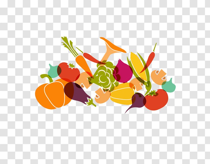 Fruit Vegetable Eating Healthy Diet - Tomato - A Variety Of Vegetables Transparent PNG