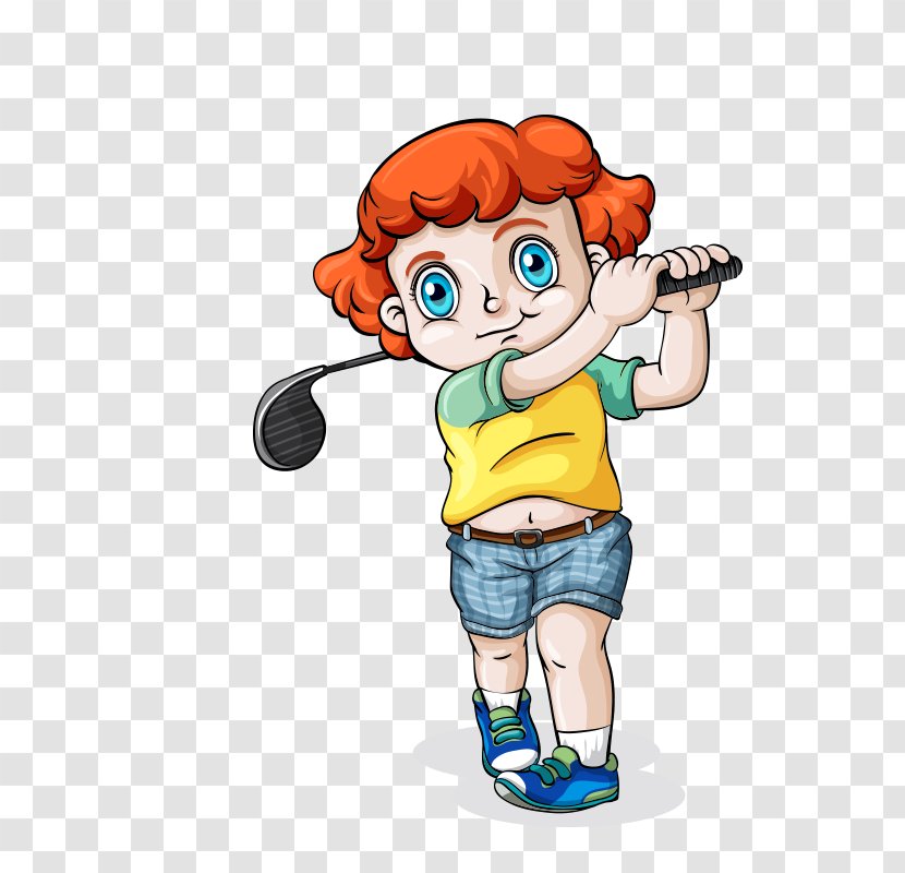 Royalty-free Stock Photography Golf Illustration - Drawing - Cartoon Characters Transparent PNG