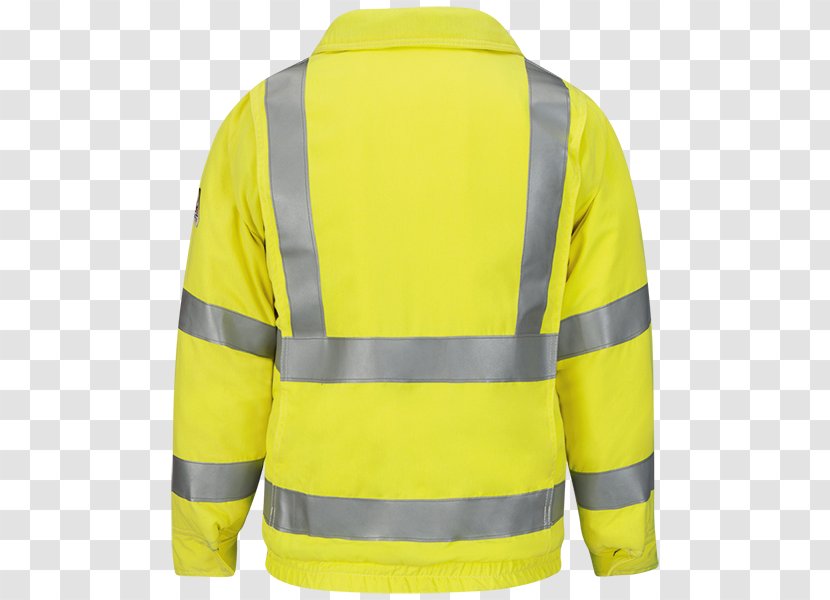 Hoodie Sleeve Flight Jacket High-visibility Clothing - Gilets Transparent PNG