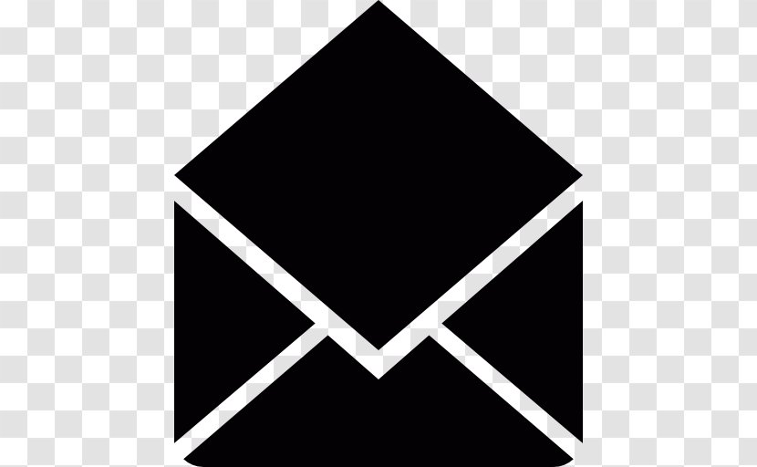 Email Icon Design - Black Transparent PNG