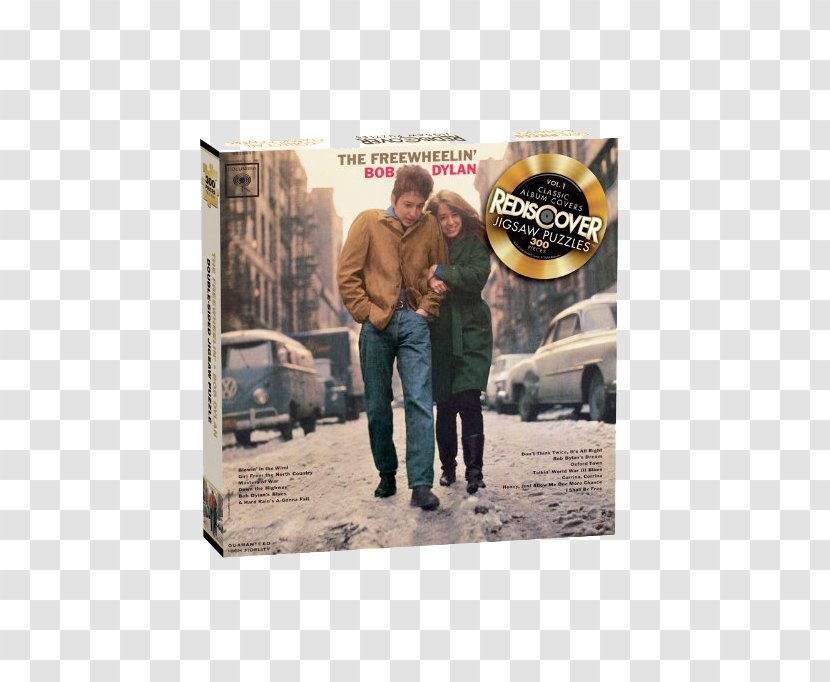 The Freewheelin' Bob Dylan Phonograph Record LP Album - Frame Transparent PNG