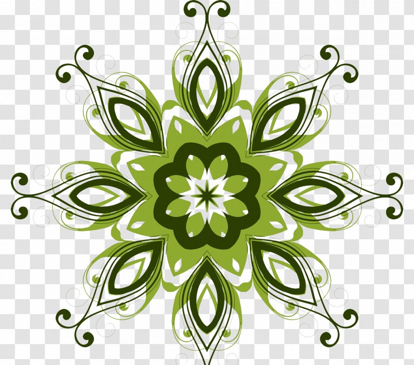 Floral Design Flower Drawing - Green Flowers Transparent PNG