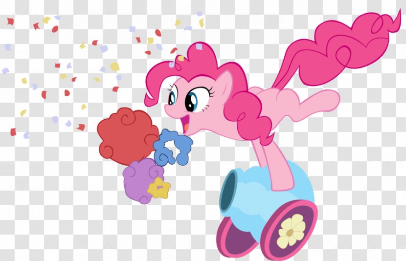 Pinkie Pie Rainbow Dash Pony Twilight Sparkle Party - Cartoon Transparent PNG