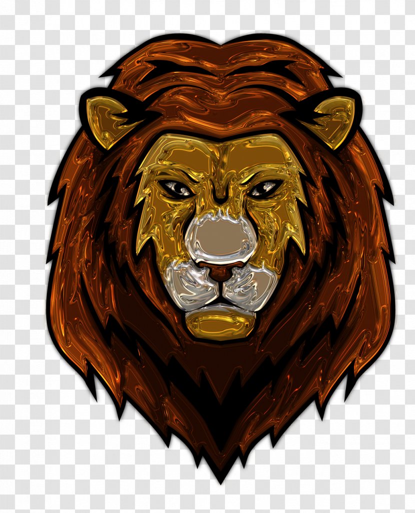 Lion Clip Art - Watercolor Transparent PNG