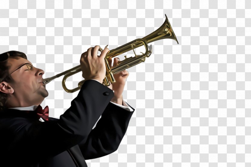 Brass Instrument Musical Wind Trumpeter Trumpet - Bugle Flugelhorn Transparent PNG