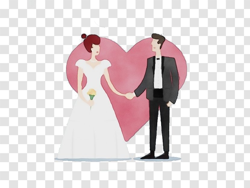 Bride And Groom - Silhouette - Gesture Transparent PNG