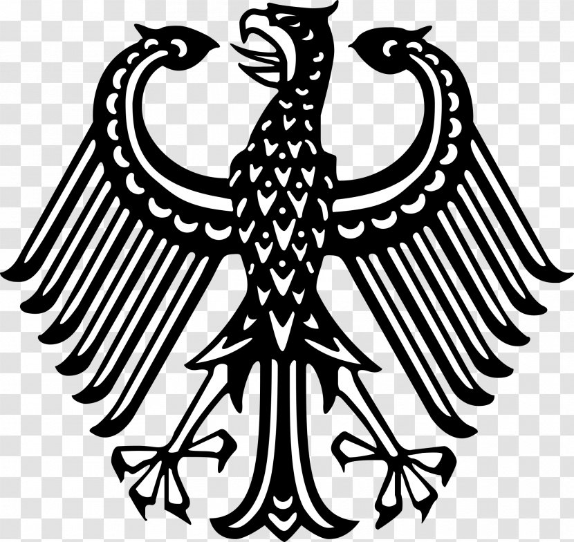 Weimar Republic Coat Of Arms Germany Eagle Reichsadler - German Empire - Usa Gerb Transparent PNG