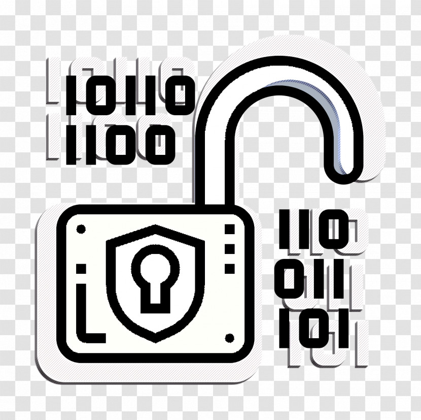 Cyber Crime Icon Unlock Icon Online Security Icon Transparent PNG