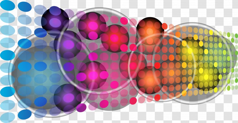 Circle Euclidean Vector - Purple - Dream Colorful Transparent PNG