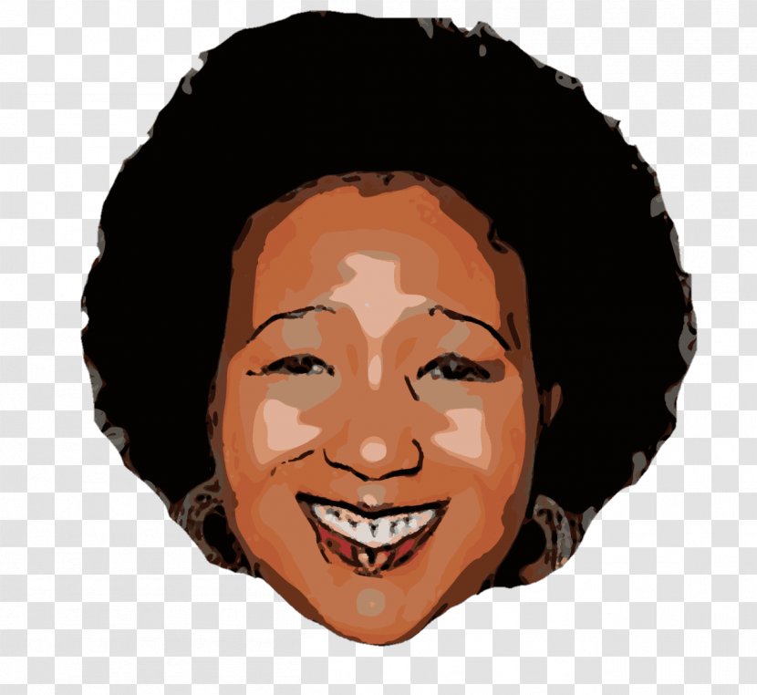 Mae C. Jemison Women In Space Facial Hair Scientist Astronaut - Head - Cheek Transparent PNG