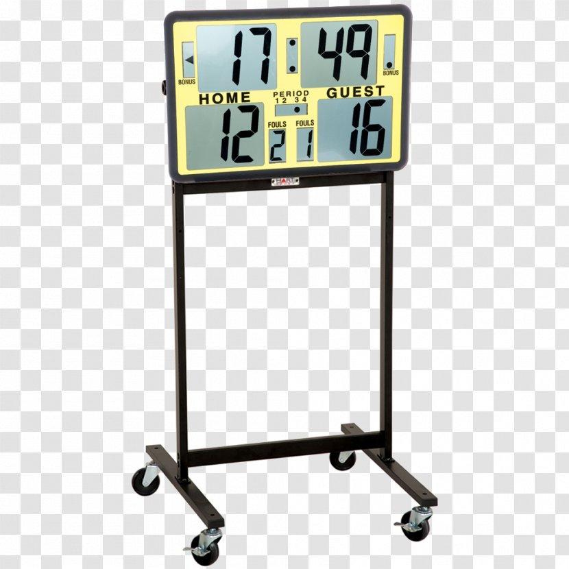 Scoreboard Sport Liquid-crystal Display Device New Zealand - Furniture - Board Stand Transparent PNG