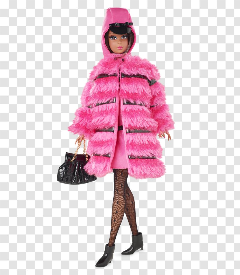 Fur Clothing Francie Barbie Doll - Fuchsia Transparent PNG