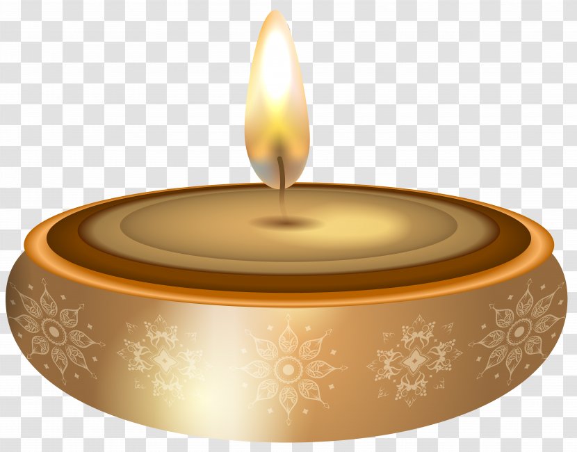 Candle Clip Art - Transparency And Translucency - Diwali Gold Transparent Transparent PNG