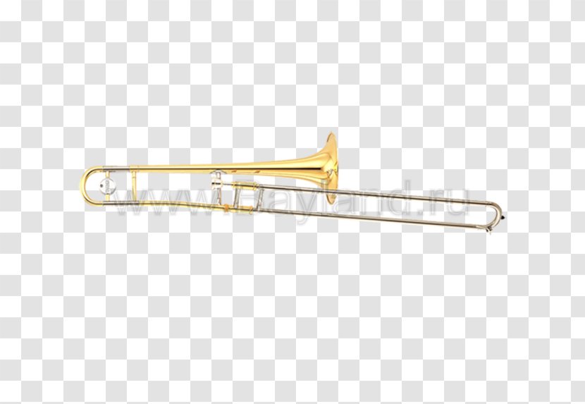 Trombone Musical Instruments Yamaha Corporation Brass - Heart Transparent PNG