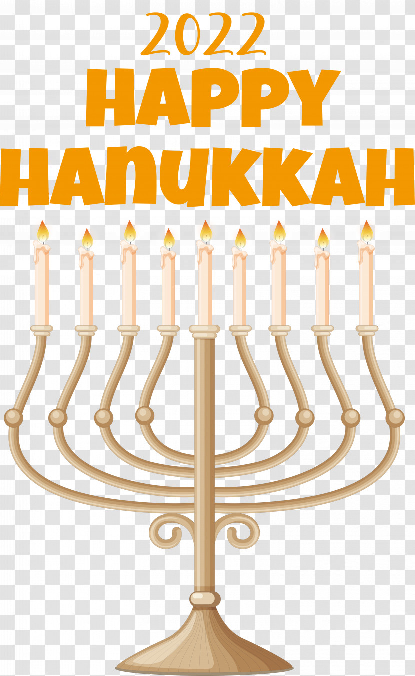 Happy Hanukkah Lighting Dreidel Sufganiyot Transparent PNG