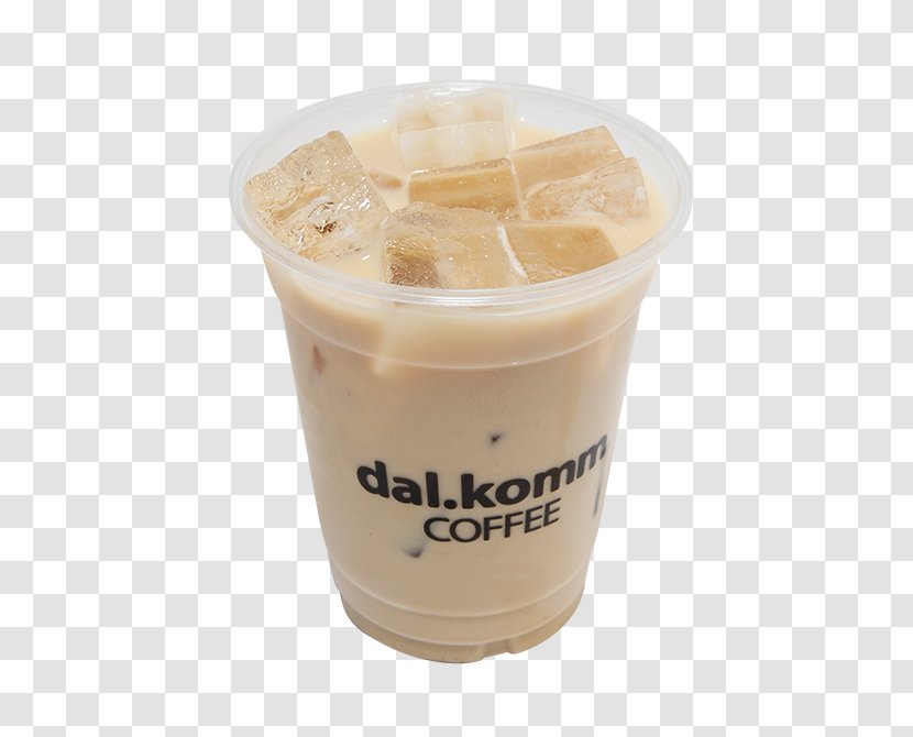 Latte Macchiato Iced Coffee Caffè - Cup Transparent PNG