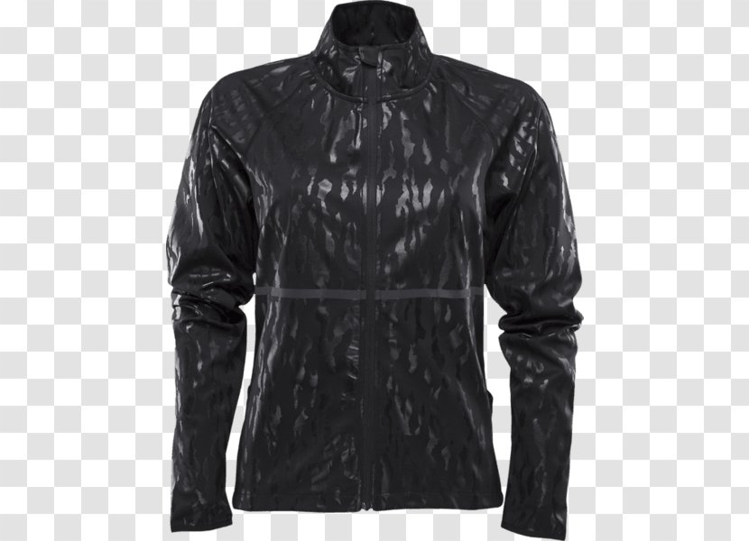 Leather Jacket T-shirt Perfecto Motorcycle - Gilets - Shell Transparent PNG