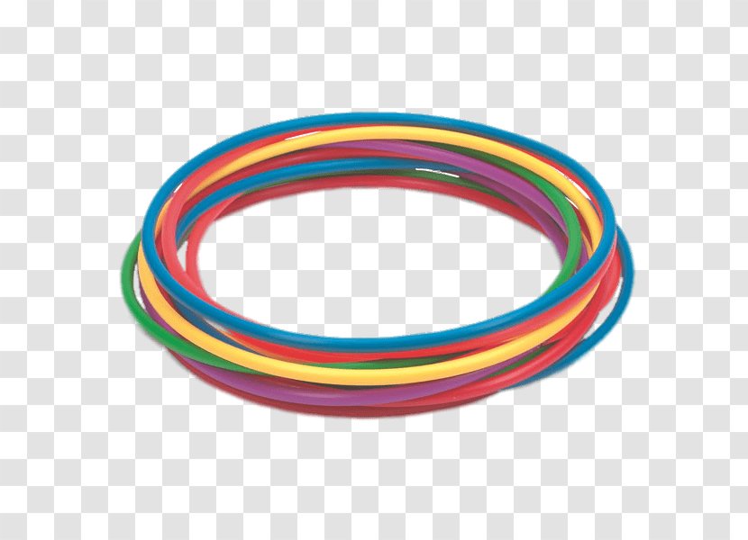 Hula Hoops Plastic Ring Jewellery - Bangle Transparent PNG