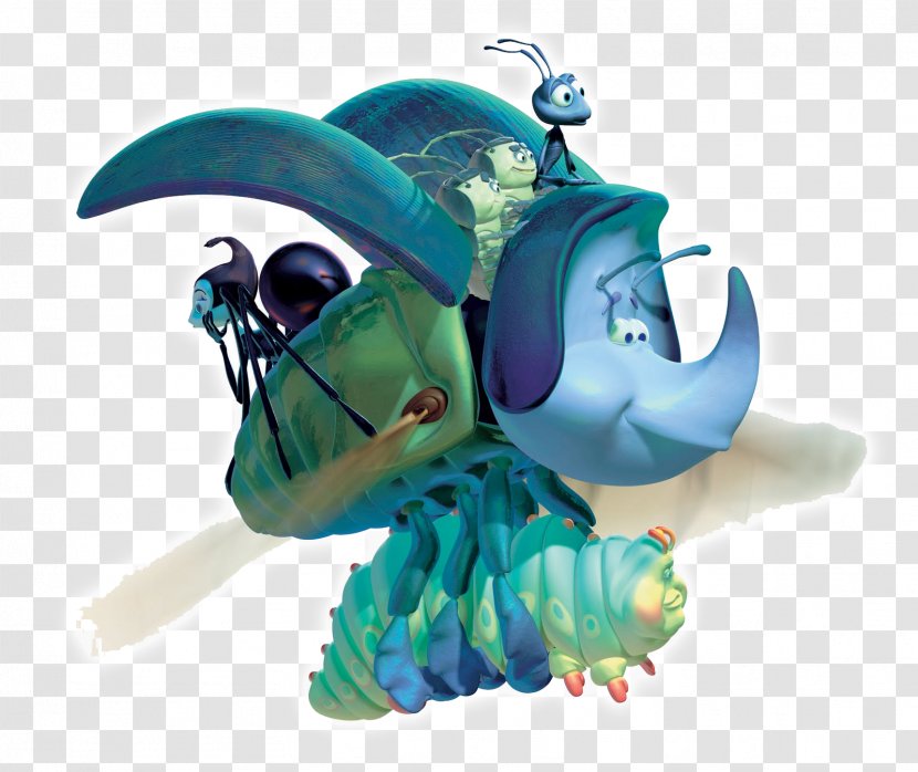Flik P.T. Flea Pixar Character Film - Kevin Spacey - Bug Transparent PNG