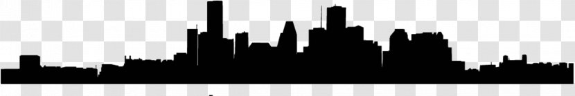 Skyline Silhouette Milwaukee - Building Transparent PNG