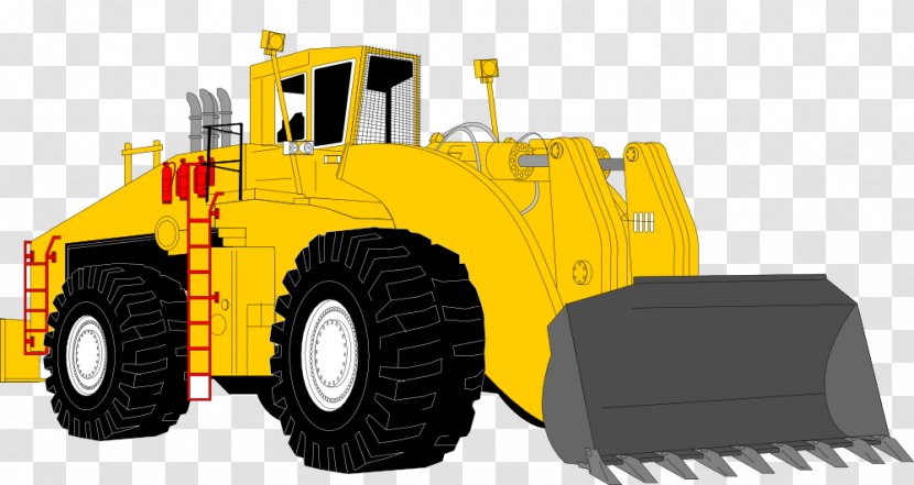 Architectural Engineering Excavator Loader Bobcat Company Clip Art - Free Content - Yellow Tractor Cliparts Transparent PNG