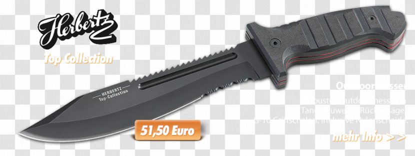 Hunting & Survival Knives Bowie Knife Machete Utility - Header Navigation Transparent PNG