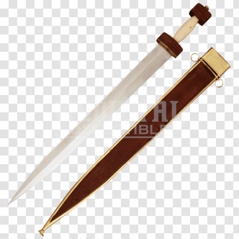Bowie Knife Utility Knives Blade Dagger - Roman Sword Transparent PNG