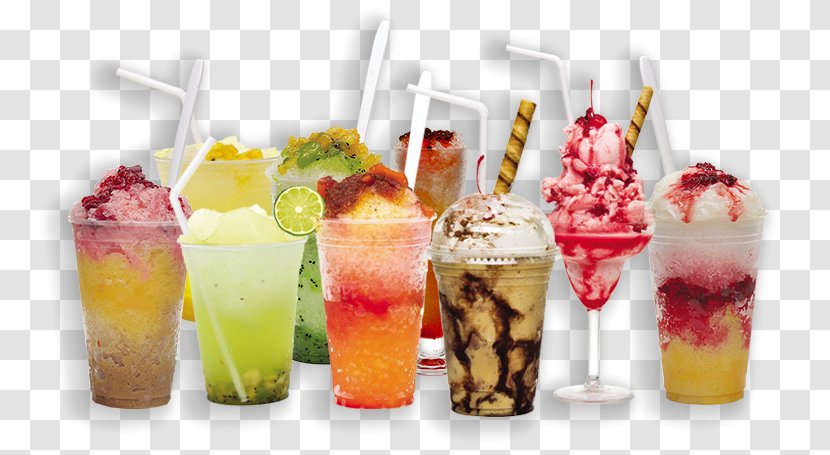 Sundae Gelato Non-alcoholic Drink Knickerbocker Glory Cholado - Ice Cream Transparent PNG