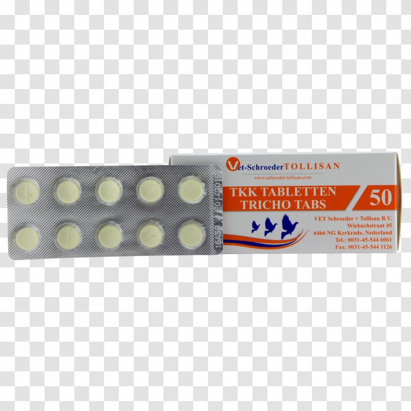 VET Schroeder + Tollisan B.V. Tablet Dose Therapy Ronidazole Transparent PNG