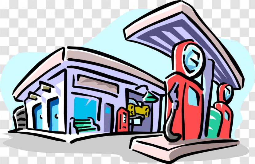 Filling Station Fuel Dispenser Cartoon Clip Art Image - Hardware Pumps - Artwork Transparent PNG