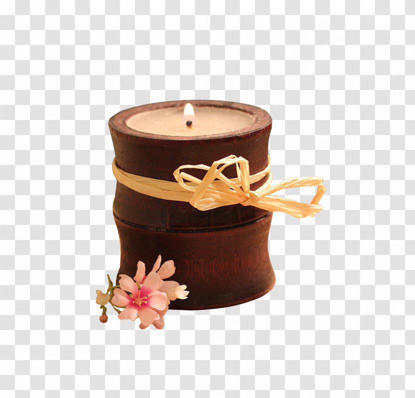 Candle Light Flame Hotel Aroma - Meditation - Retro Bamboo Fragrance Transparent PNG