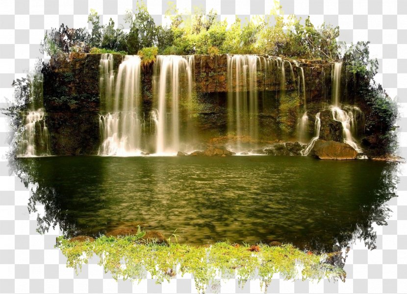 Desktop Wallpaper Metaphor Environment Waterfall - Display Resolution - Water Feature Transparent PNG