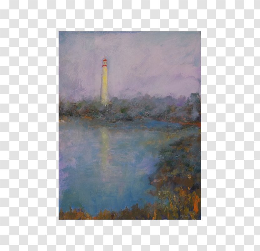 Watercolor Painting Acrylic Paint Inlet - Tower Transparent PNG