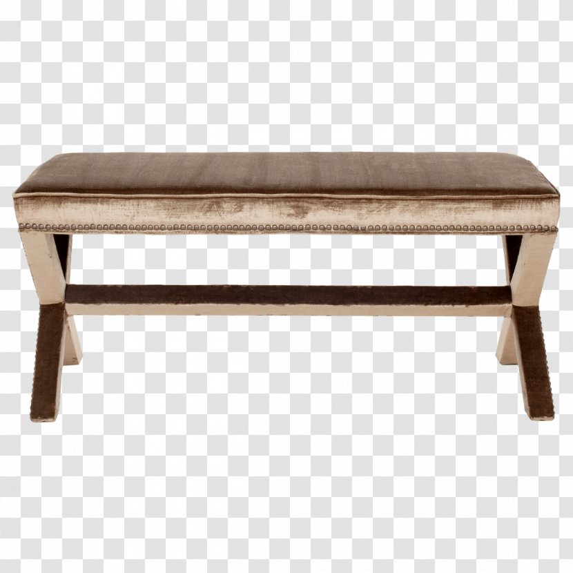 Bench Furniture Metal Headboard - Antique Wood Transparent PNG